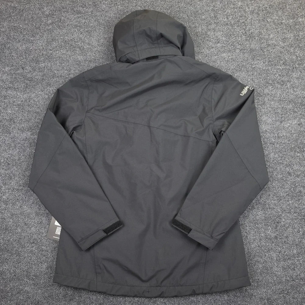 Karbon Endurance KR905 Hooded Jacket Black Mens S Soft Shell US Venture Open NWT